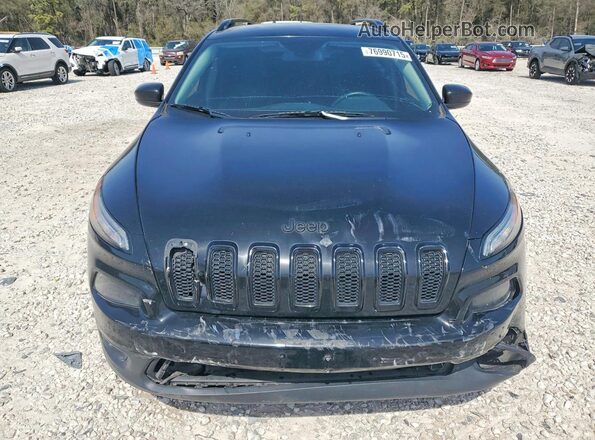 1C4PJLCB0JD563599 2018 JEEP CHEROKEE Black Vista frontal