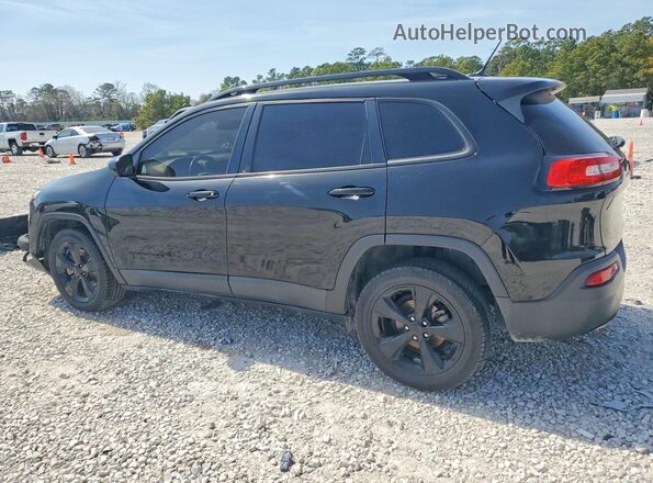 1C4PJLCB0JD563599 2018 JEEP CHEROKEE Black Trasero izquierdo