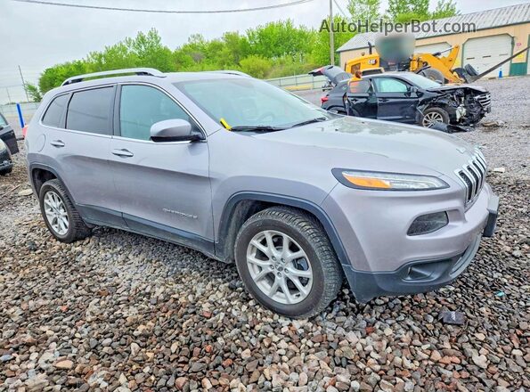 1C4PJLCB0JD605513 2018 JEEP CHEROKEE Silver 