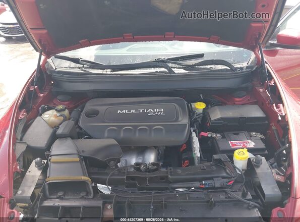 1C4PJLCB1GW258951 2016 JEEP CHEROKEE Red Вид ззаду