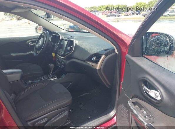 1C4PJLCB1GW258951 2016 JEEP CHEROKEE Red Вид салону спереду