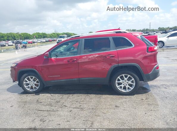 1C4PJLCB1GW258951 2016 JEEP CHEROKEE Red Панорамний вид салону 360°