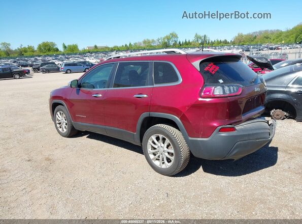 1C4PJLCB1KD178263 2019 JEEP CHEROKEE Red 