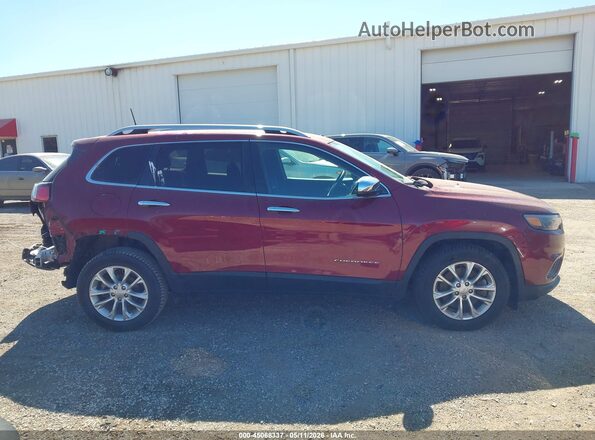 1C4PJLCB1KD178263 2019 JEEP CHEROKEE Red 