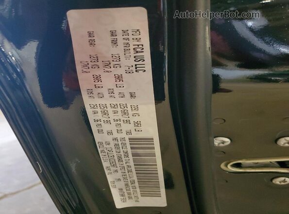 1C4PJLCB1KD262907 2019 JEEP CHEROKEE Черный 