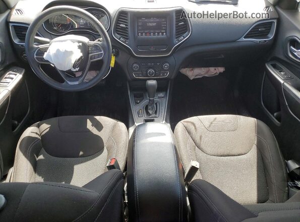 1C4PJLCB1KD339906 2019 JEEP CHEROKEE Black Dashboard view