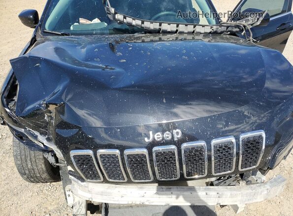 1C4PJLCB1KD339906 2019 JEEP CHEROKEE Black Engine compartment view