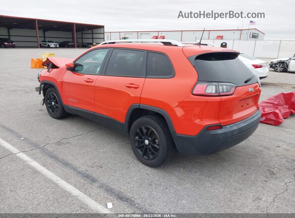 1C4PJLCB1MD155441 2021 JEEP CHEROKEE Оранжевый Задняя левая четверть