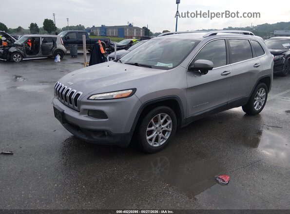 1C4PJLCB2GW179627 2016 JEEP CHEROKEE Gray Առջևի ձախ երեք քառորդ տեսարան
