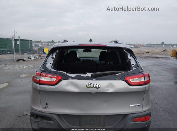 1C4PJLCB2GW179627 2016 JEEP CHEROKEE Gray Դիմացի տեսք