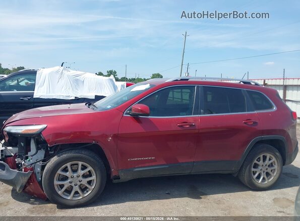 1C4PJLCB2HW649754 2017 JEEP CHEROKEE Maroon Vista interior de 360 grados