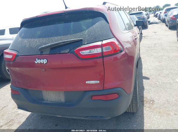 1C4PJLCB2HW649754 2017 JEEP CHEROKEE Maroon 