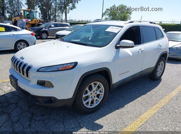 1C4PJLCB2JD524321 2018 JEEP CHEROKEE White Front left