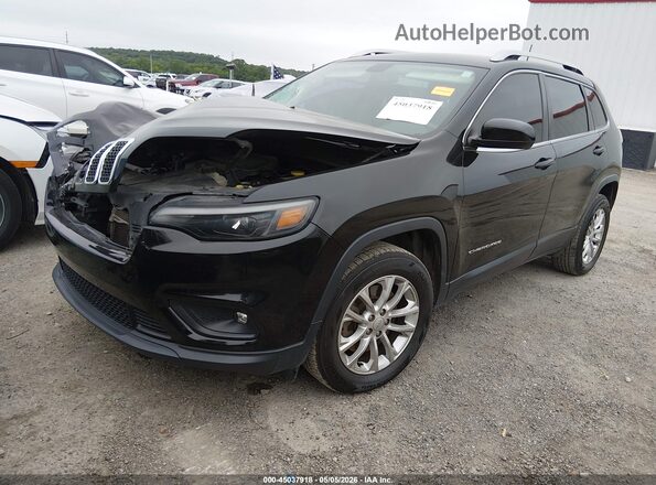1C4PJLCB2KD331667 2019 JEEP CHEROKEE Black Przód lewy