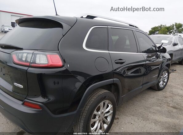 1C4PJLCB2KD331667 2019 JEEP CHEROKEE Black Widok wnętrza z tyłu
