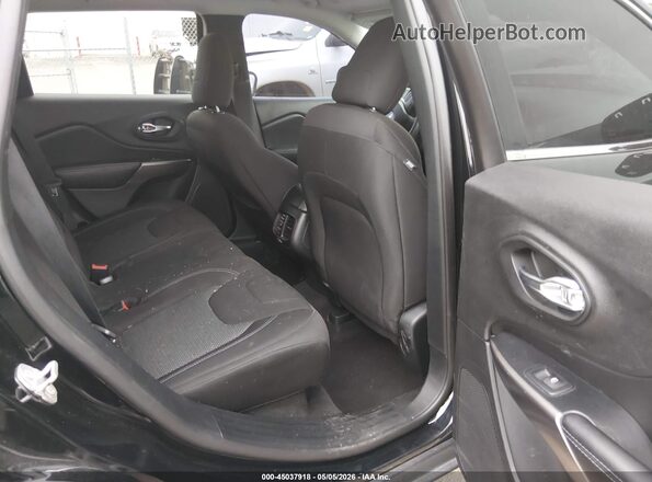 1C4PJLCB2KD331667 2019 JEEP CHEROKEE Black Widok naklejki z numerem VIN
