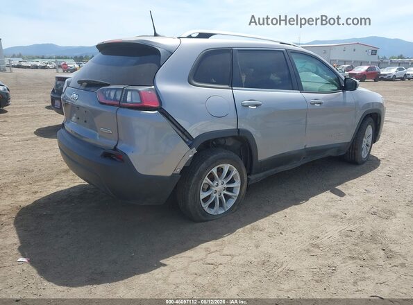 1C4PJLCB2MD121234 2021 JEEP CHEROKEE Silver Հետևի աջ