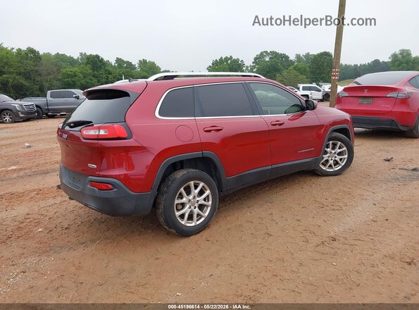 1C4PJLCB3GW126077 2016 JEEP CHEROKEE Красный Задняя правая четверть