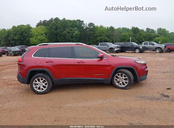 1C4PJLCB3GW126077 2016 JEEP CHEROKEE Красный Вид задней части салона