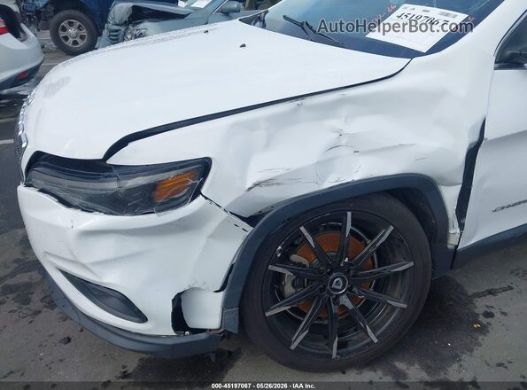 1C4PJLCB3KD178457 2019 JEEP CHEROKEE White წინა ხედი