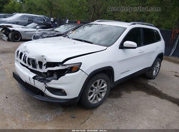 1C4PJLCB3KD178488 2019 JEEP CHEROKEE Белый Передняя левая четверть