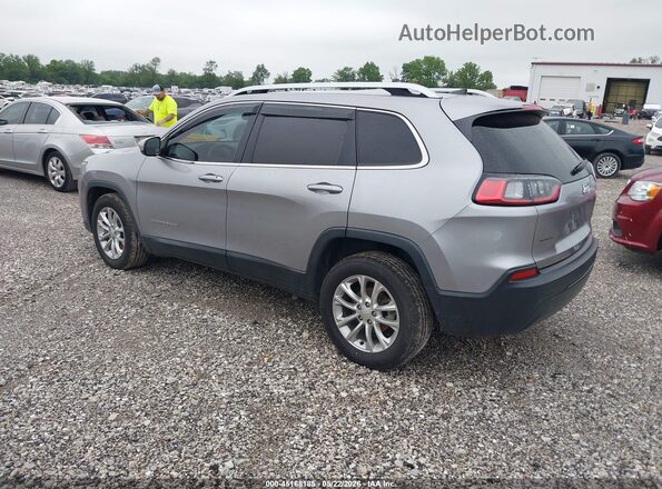1C4PJLCB3KD232579 2019 JEEP CHEROKEE Silver Tył lewy
