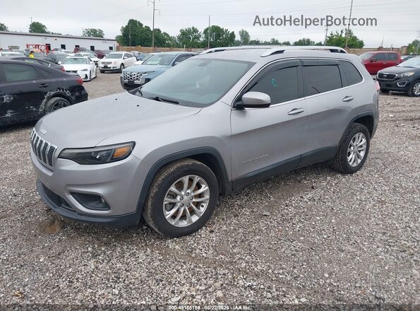 1C4PJLCB3KD232579 2019 JEEP CHEROKEE Silver Przód lewy