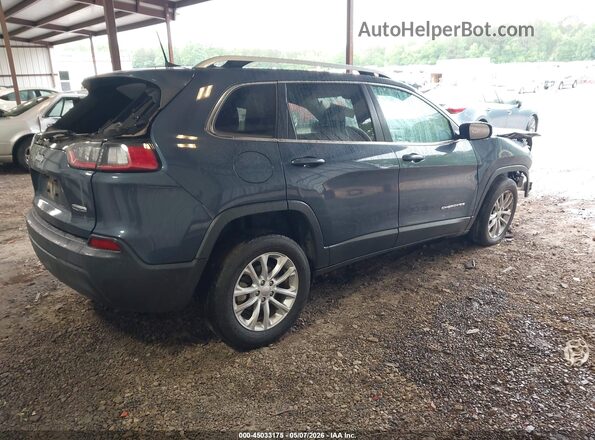 1C4PJLCB3KD486390 2019 JEEP CHEROKEE Синий Задняя правая четверть