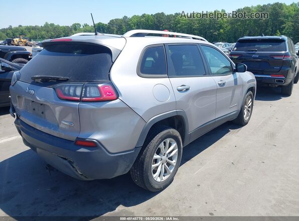 1C4PJLCB3LD638167 2020 JEEP CHEROKEE Silver Rear right