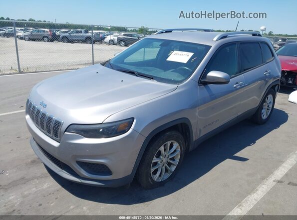 1C4PJLCB3LD638167 2020 JEEP CHEROKEE Silver Front left