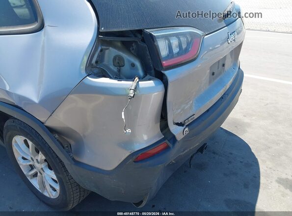 1C4PJLCB3LD638167 2020 JEEP CHEROKEE Silver Front view