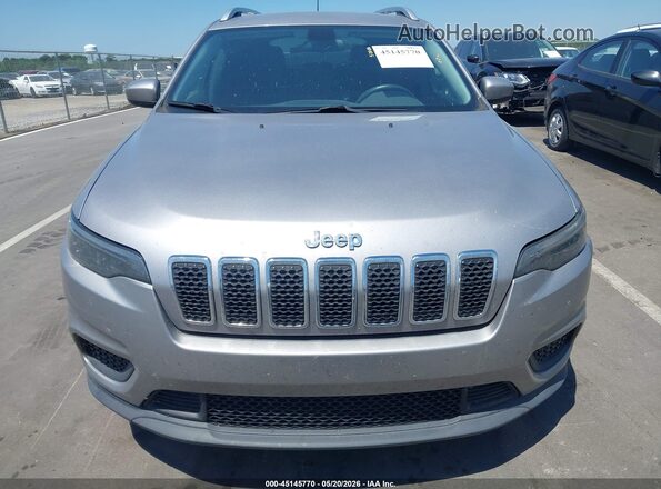1C4PJLCB3LD638167 2020 JEEP CHEROKEE Silver Instrument cluster view