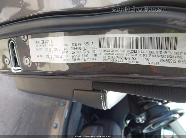 1C4PJLCB4HW534945 2017 JEEP CHEROKEE Gold Engine compartment view