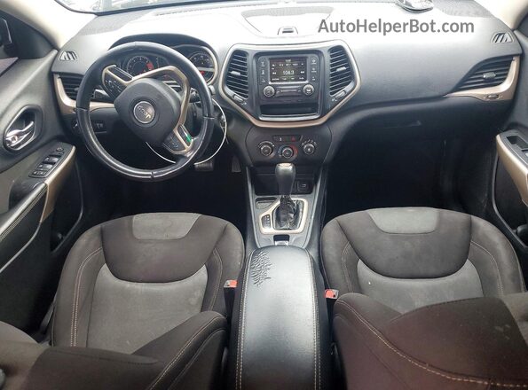 1C4PJLCB4JD518844 2018 JEEP CHEROKEE Gray წინა პანელის ხედი