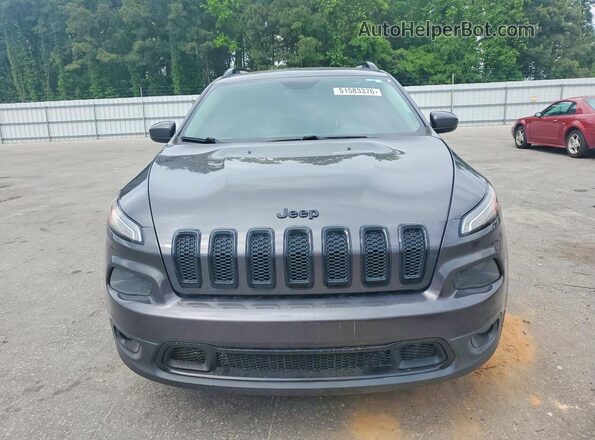 1C4PJLCB4JD518844 2018 JEEP CHEROKEE Gray წინა ხედი
