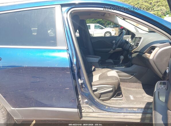 1C4PJLCB4JD528161 2018 JEEP CHEROKEE Dark Blue Vista interior delantera