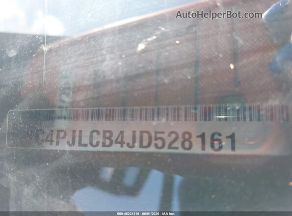 1C4PJLCB4JD528161 2018 JEEP CHEROKEE Dark Blue Vista del compartimento del motor