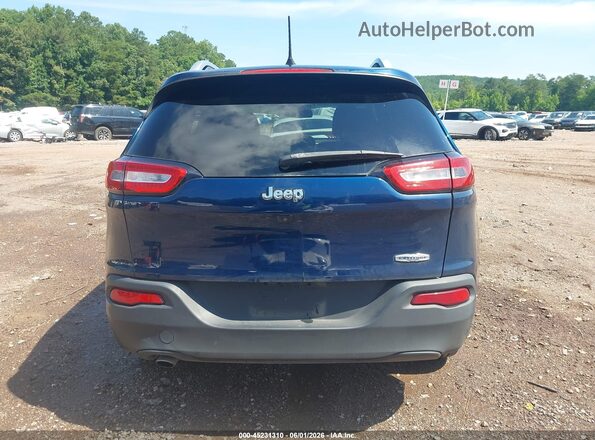 1C4PJLCB4JD528161 2018 JEEP CHEROKEE Dark Blue 