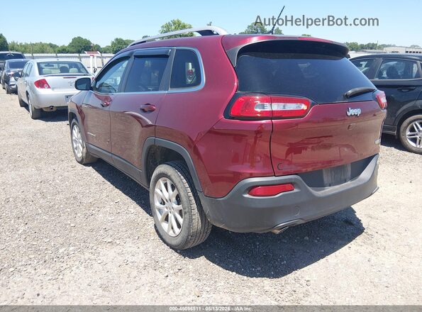 1C4PJLCB4JD605269 2018 JEEP CHEROKEE Красный Задняя левая четверть