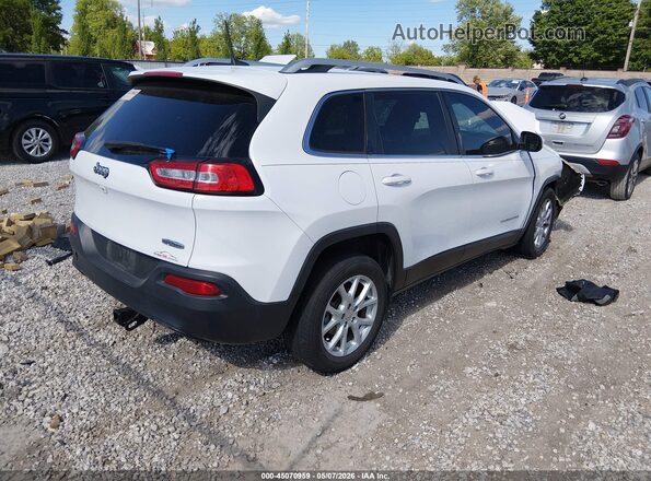 1C4PJLCB5HW549356 2017 JEEP CHEROKEE Белый Задняя правая четверть