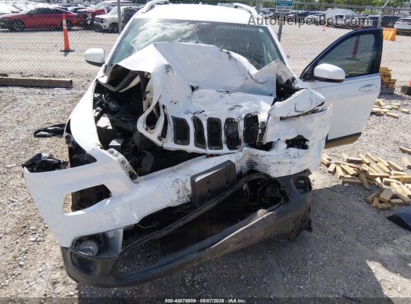 1C4PJLCB5HW549356 2017 JEEP CHEROKEE Белый Вид сзади