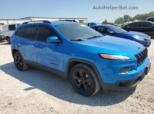 1C4PJLCB5JD538617 2018 JEEP CHEROKEE Blue 