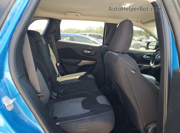1C4PJLCB5JD538617 2018 JEEP CHEROKEE Blue 