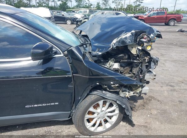 1C4PJLCB5KD485290 2019 JEEP CHEROKEE Black Front view
