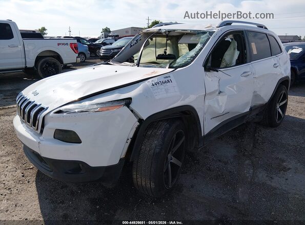 1C4PJLCB6HD240698 2017 JEEP CHEROKEE White Front left