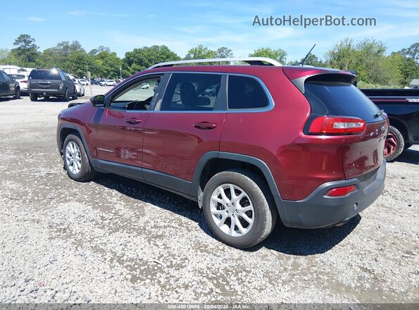1C4PJLCB6JD605788 2018 JEEP CHEROKEE Red Հետևի ձախ
