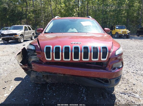 1C4PJLCB6JD605788 2018 JEEP CHEROKEE Red Սարքավորումների վահանակի տեսք