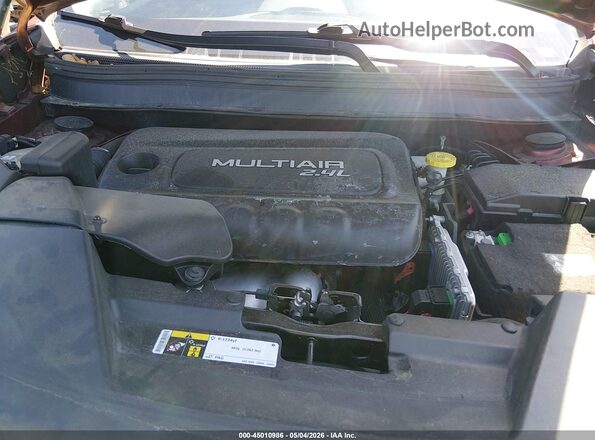 1C4PJLCB6JD605788 2018 JEEP CHEROKEE Red Հետևի տեսք