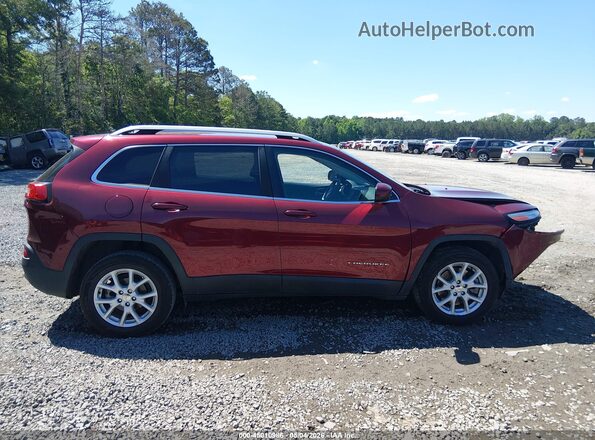 1C4PJLCB6JD605788 2018 JEEP CHEROKEE Red Սալոնի հետևի տեսք