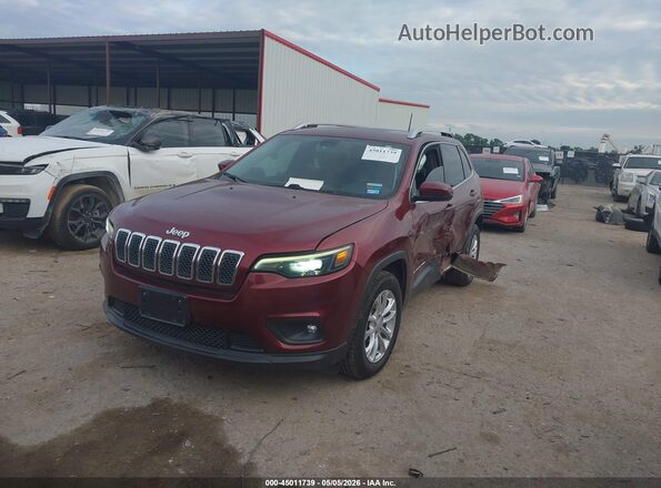 1C4PJLCB6KD428564 2019 JEEP CHEROKEE Red Front left